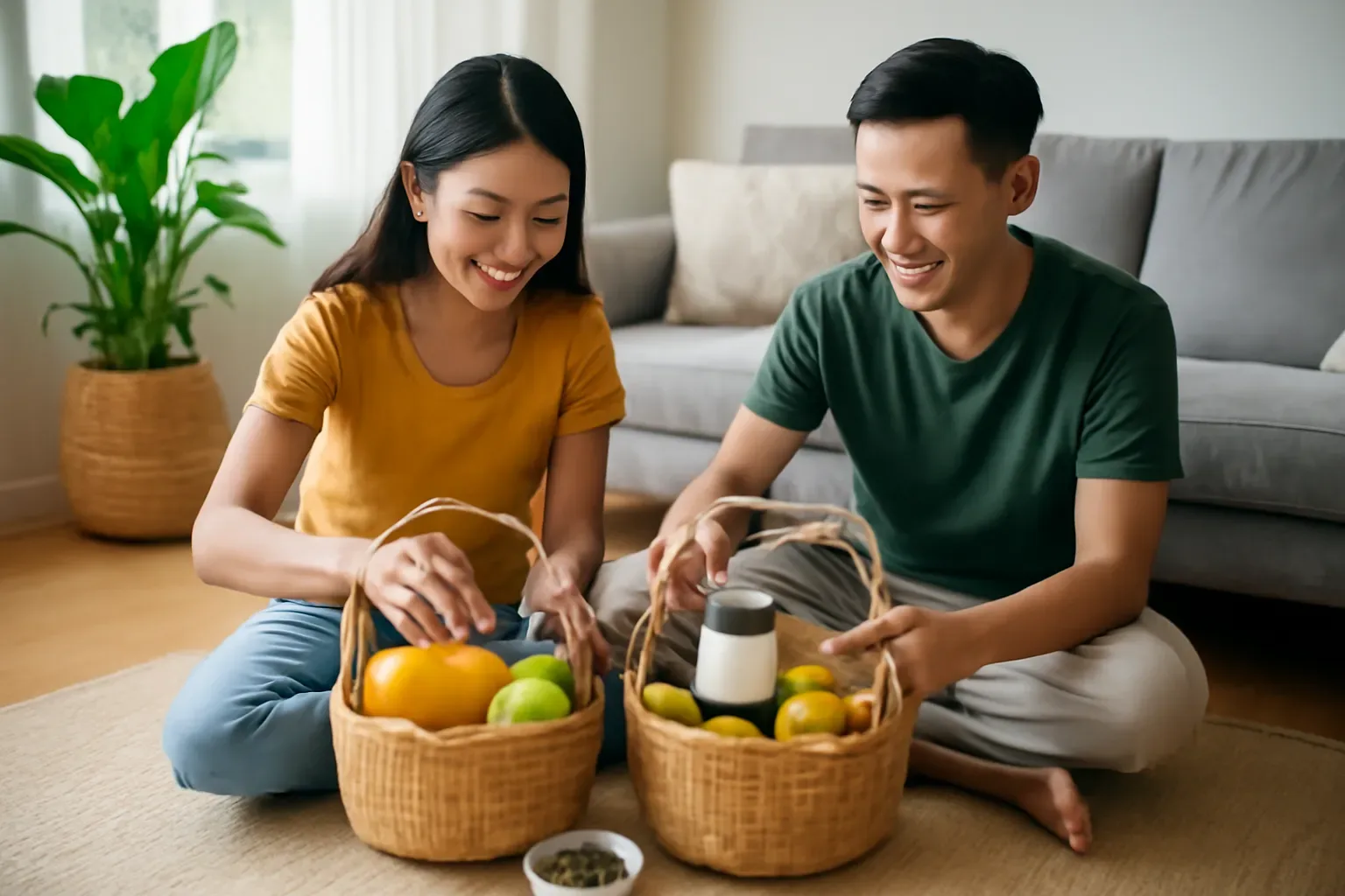 Biếu quà hai bên nội ngoại thế nào cho cân, không ai chạnh lòng