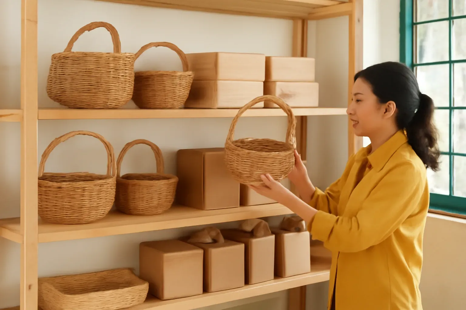 Giỏ mây, hộp gỗ hay hộp giấy cứng: chọn vỏ quà nào cho sản vật nào