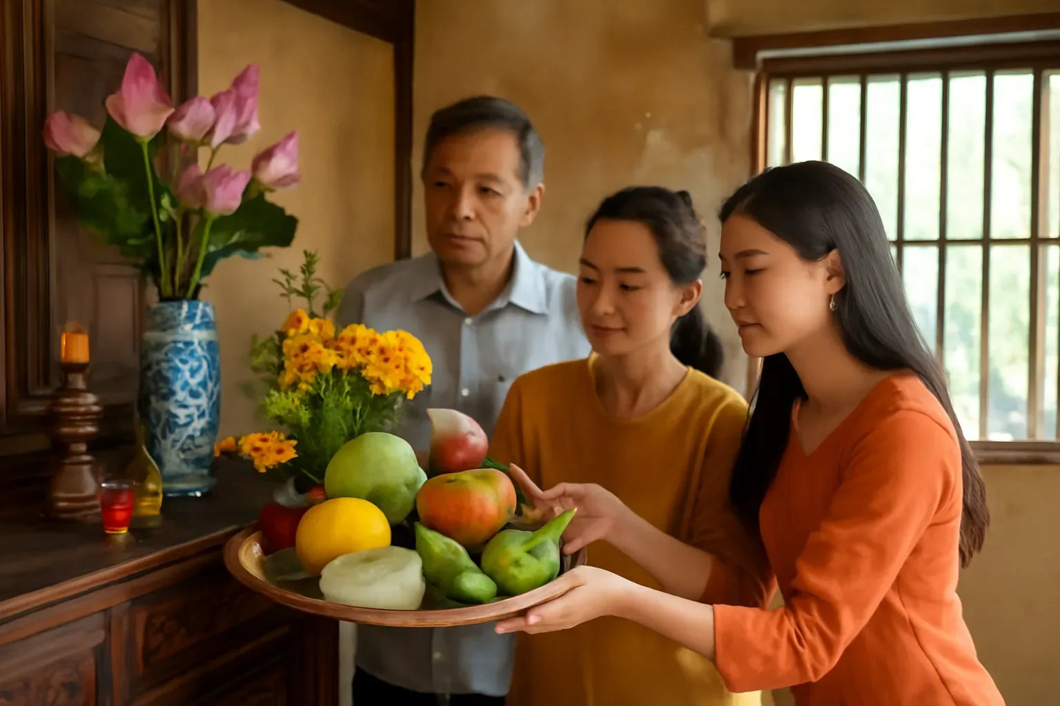 Đi ăn giỗ nhà nội, nhà ngoại mang gì: lễ vật sản vật và cách dâng
