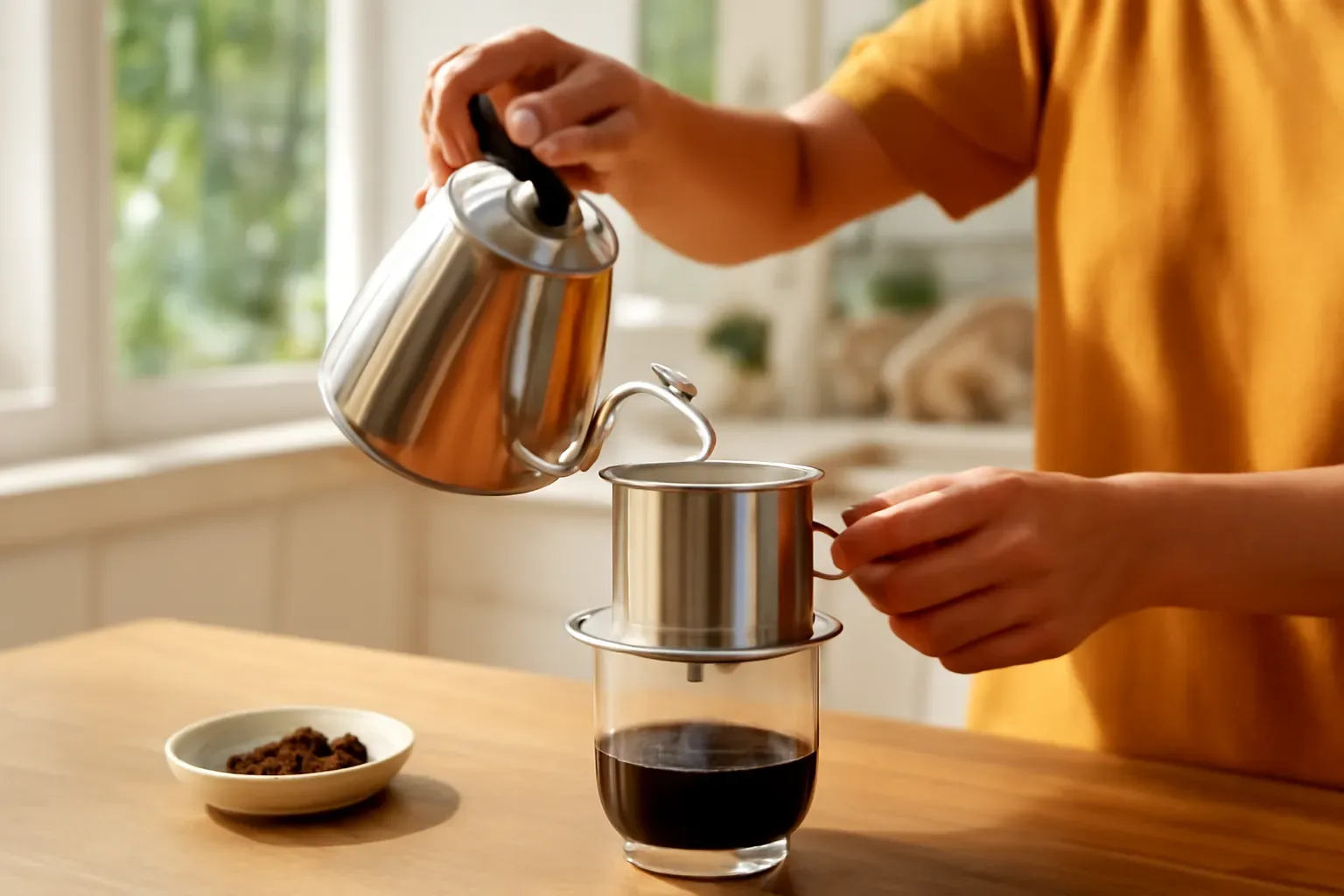 Tặng cà phê phin cho bạn nước ngoài: chọn hạt, chọn phin, kèm cách pha